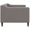 vidaXL Tagesbett Taupe 80x200 cm Stoff