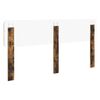 vidaXL Kopfteil Ger&auml;ucherte Eiche 200 cm Holzwerkstoff