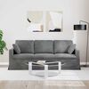 vidaXL Sofa Dunkelgrau Gesamtabmessungen: 198 x 78 x 80 cm (B x T x H)