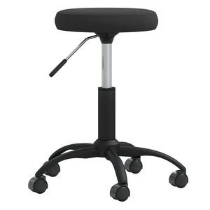 vidaXL Esszimmerstuhl Schwarz Samt