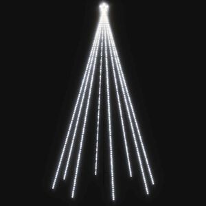 vidaXL Weihnachtsbaum-Lichterketten Indoor Outdoor 400 LEDs 2,5 m