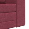 vidaXL Schlafsofa Weinrot 98 x 71 x 83 cm Stoff