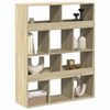 vidaXL Raumteiler Sonoma-Eiche 100x33x125,5 cm Holzwerkstoff