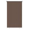 vidaXL Au&szlig;enrollo 90% UV-Block Taupe 100 x 140 cm HDPE