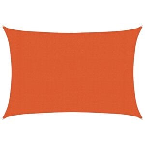 vidaXL Sonnensegel 160 g/m&sup2; Orange 3x4 m HDPE
