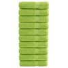 vidaXL Premium-Handt&uuml;cher SOLUND 10 Stk. Apfelgr&uuml;n 50x100 cm 600 g/m&sup2;