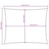 vidaXL Sonnensegel Oxford-Gewebe Rechteckig 6x7 m Terracotta-Rot