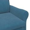 vidaXL Sessel Blau 76 x 94 x 102 cm Samt
