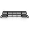 vidaXL 7-tlg. Garten-Lounge-Set Massivholz Kiefer