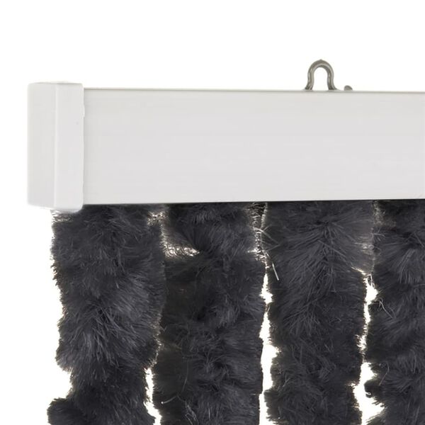 Travellife Insektenschutz f&uuml;r T&uuml;ren Chenille 185x56 cm Anthrazit