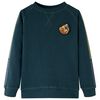 Kinder-Sweatshirt Moosgr&uuml;n 92