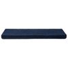 vidaXL Stufenmatten Selbstklebend 15 Stk. 65x21x4 cm Marineblau Rechteckiger Rand