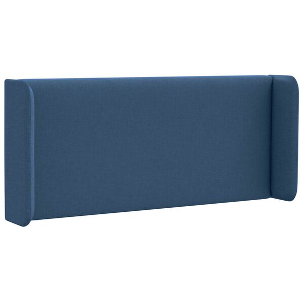 vidaXL Kopfteil Ohr Blau 40,5 x 40,5 x 4 cm Stoff