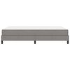 vidaXL Boxspringbett mit Matratze Taupe 160 x 200 cm Stoff