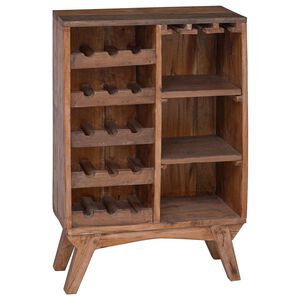 vidaXL Regal Braun 60 x 30 x 90 cm Massives upgecyceltes Holz