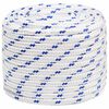 vidaXL Mehrzweck-Allzweckseil 18 mm 25 m Wei&szlig; und Blau PP