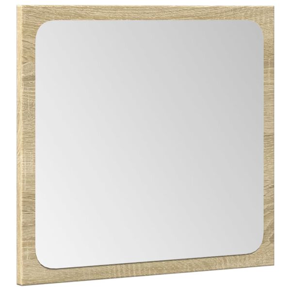 vidaXL 3-tlg. Badm&ouml;bel-Set Sonoma-Eiche Holzwerkstoff