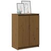 vidaXL Sideboard Honigbraun 60x36x84 cm Massivholz Kiefer