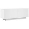 vidaXL TV-Schrank Wei&szlig; 100x35x40 cm Holzwerkstoff