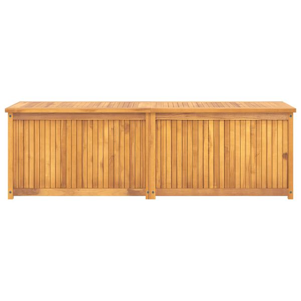 vidaXL Gartenbox 175x50x55 cm Massivholz Teak
