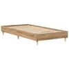 vidaXL Bettgestell ohne Matratze Artisan-Eiche 90x200cm Holzwerkstoff