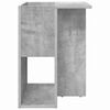 vidaXL Beistelltisch Beton Grau 35 x 40 x 55 cm Holzwerkstoff