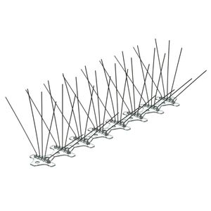 Nature Vogelspikes zur Vogelabwehr 3 Stück 32x11x18 cm 6060160