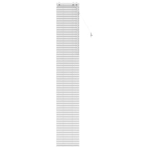 vidaXL Venezianische Jalousie Wei&szlig; 50 x 250 cm 35 mm