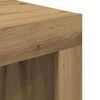 vidaXL Couchtisch Artisan-Eiche 50 x 50 x 35 cm Holzwerkstoff