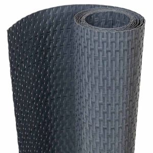 vidaXL Balkon-Sichtschutz Anthrazit 300x80 cm Poly Rattan