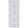 vidaXL Duschrollo 120x240 cm Quadratmuster