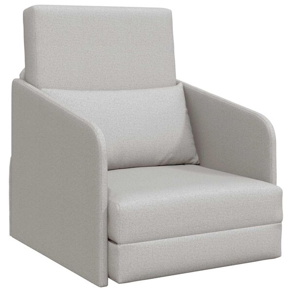 vidaXL Schlafsofa Wolkengrau 65 x 80 x 83 cm Stoff