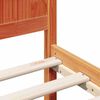 vidaXL Bettgestell Braun 90 x 190 cm Massivholz Kiefer