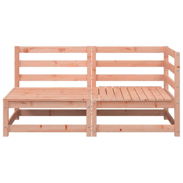 vidaXL Gartensofa 2-Sitzer Massivholz Douglasie