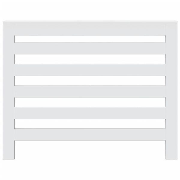 vidaXL Heizk&ouml;rperverkleidung Wei&szlig; 104x20x82 cm Holzwerkstoff