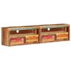 vidaXL TV-Schr&auml;nke 2 Stk. 88x30x40 cm Altholz Massiv