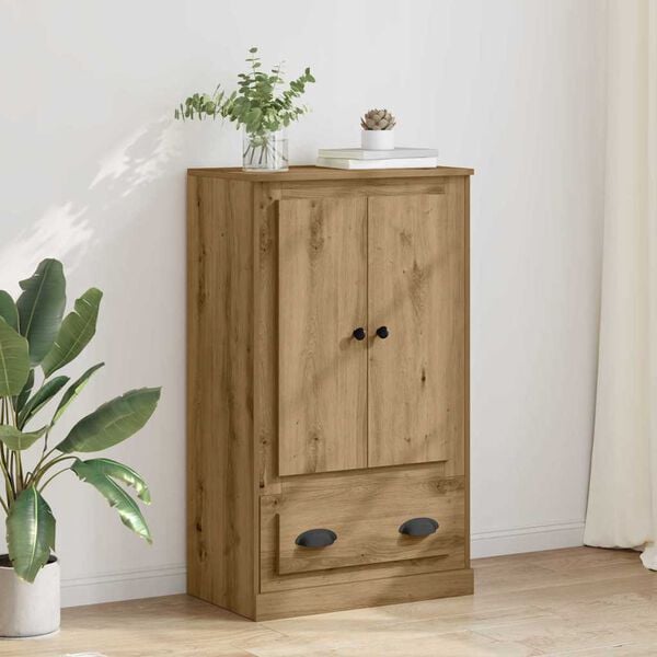 vidaXL Highboard Artisan-Eiche 60 x 35,5 x 103,5 cm Holzwerkstoff