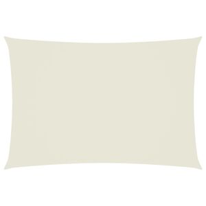 vidaXL Sonnensegel Oxford-Gewebe Rechteckig 2,5x4,5 m Creme