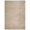vidaXL Teppich HUARTE Kurzflor Weich und Waschbar Sandfarben 200x280cm