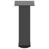 vidaXL Couchtischbeine 4 Stk. Anthrazit 30-32 cm Stahl