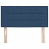 vidaXL Kopfteil Blau 80 cm Stoff