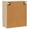vidaXL Wandschrank Sonoma-Eiche 60x31x70 cm Holzwerkstoff