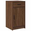 vidaXL Schminktisch mit Speicher Braun 50 x 41 x 135 cm Holzwerkstoff