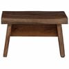 vidaXL Hocker Natur 29 x 20 x 17 cm Mahagoni Holz