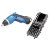 Draper Tools Akkuschrauber-Set mit 1 x Li-Ionen Akku Storm Force 3,6 V