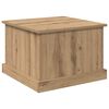 vidaXL Couchtisch Artisan-Eiche 50 x 50 x 35 cm Holzwerkstoff