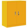 vidaXL Aufbewahrungsschrank Senfgelb 80 x 40 x 90 cm Stahl