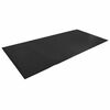 vidaXL Sport Schutzmatte Schwarz 150 x 75 x 0.6 cm PVC