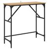 vidaXL Konsolentisch Artisan-Eiche 75 x 32 x 75 cm Holzwerkstoff