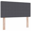 vidaXL Kopfteil Dunkelgrau 90 cm Cordstoff